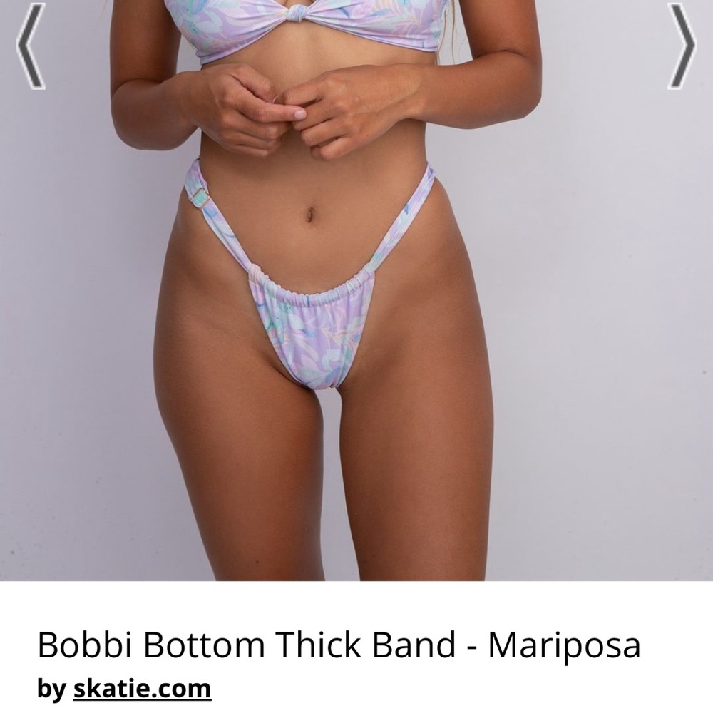 Skatie Bobbi Bottom Thick Band - Mariposa. Size Small NWT